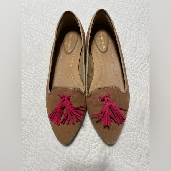 Hush Puppies Women's Sadie Tassel Slipon Loafer‎ Flat, Size 7 - Picture 2 of 8